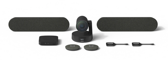 Logitech Rally Plus with Barco ClickShare