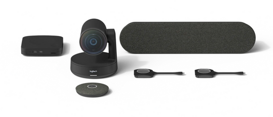 Logitech Rally with Barco ClickShare