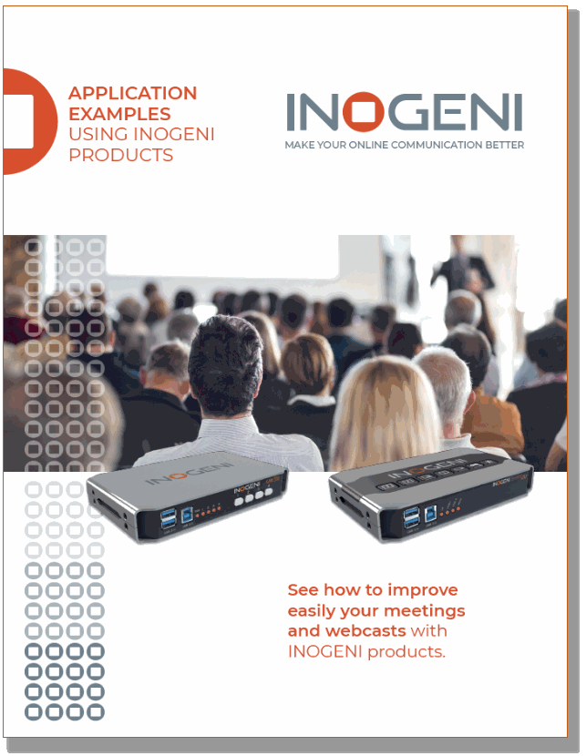 Inogeni  4KXUSB3- 4K Ultra HD to USB 3.0, Capture Uncompressed HDMI Video with Audio