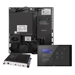 Crestron Flex Advanced Video Conference System Integrator Kit with a Wall Mounted Control Interface and ASUS® Mini PC for Microsoft Teams® Rooms