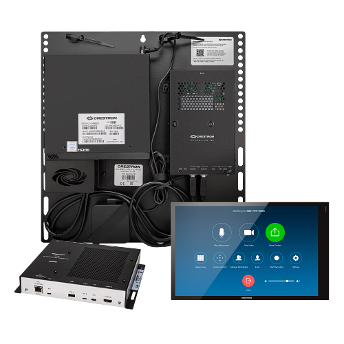 Crestron Flex Advanced Video Conference System Integrator Kit with a Wall Mounted Control Interface and ASUS® Mini PC for Zoom Rooms™ Software